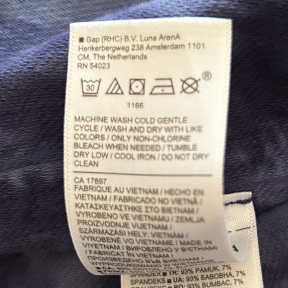 Athleta Women's Farallon Blue Abstract Tie Dye Lightweight Joggers, Size Small - Picture 11 of 12